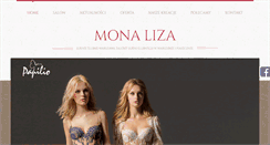 Desktop Screenshot of monaliza.com.pl